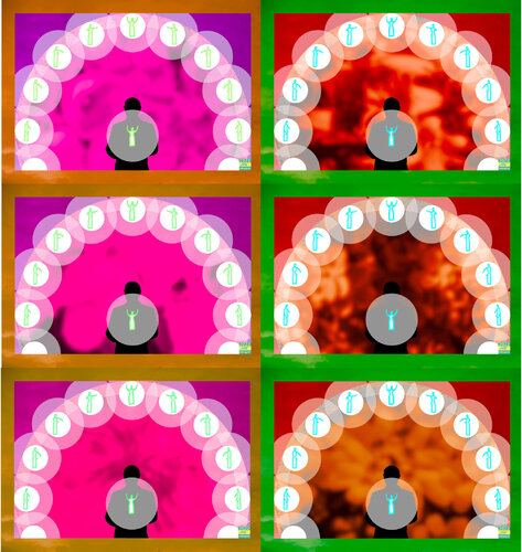 Supra Aura Brighten Up 6 parted Ensemble Nr. 14 van Silke Wolff, Digitaal te koop op Singulart