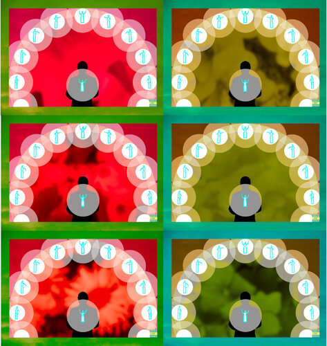 Supra Aura Brighten Up 6 parted Ensemble Nr. 15 van Silke Wolff, Digitaal te koop op Singulart