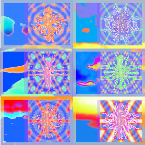 Supra Soul Appears 6 parted Ensemble No. 2 van Silke Wolff, Digitaal te koop op Singulart