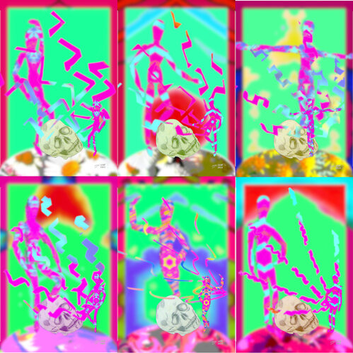 Para Juvenation 6 parted Ensemble No. 3 van Silke Wolff, Digitaal te koop op Singulart