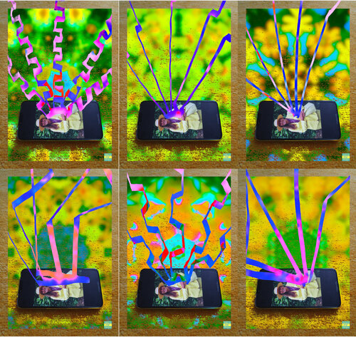 Supra Energy Forms 6 parted Ensemble No. 4 van Silke Wolff, Digitaal te koop op Singulart
