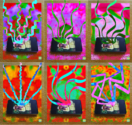 Supra Energy Forms 6 parted Ensemble No. 6 van Silke Wolff, Digitaal te koop op Singulart