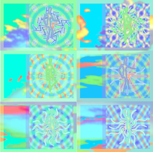 Supra Soul Appears 6 parted Ensemble No. 5 van Silke Wolff, Digitaal te koop op Singulart