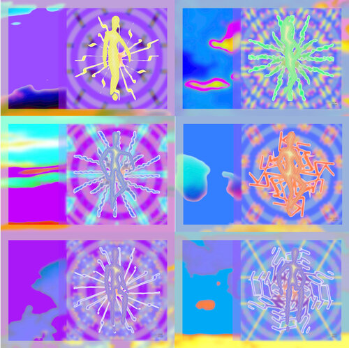 Supra Soul Appears 6 parted Ensemble No. 6 van Silke Wolff, Digitaal te koop op Singulart