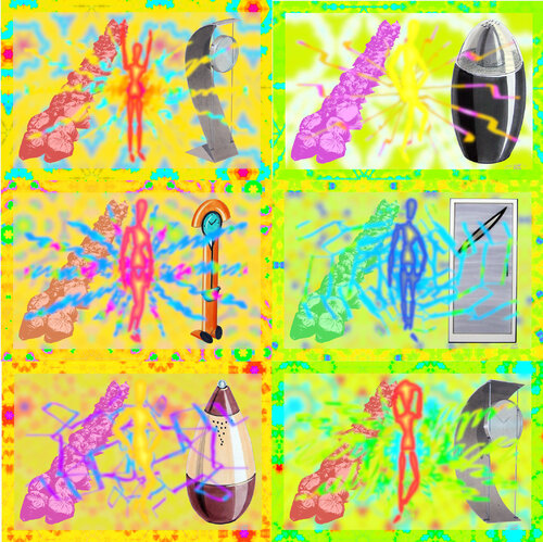 PSI Recycling 6 parted Ensemble No. 6 van Silke Wolff, Digitaal te koop op Singulart