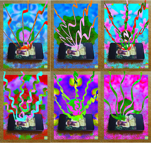 Supra Energy Forms 6 parted Ensemble No. 7 van Silke Wolff, Digitaal te koop op Singulart