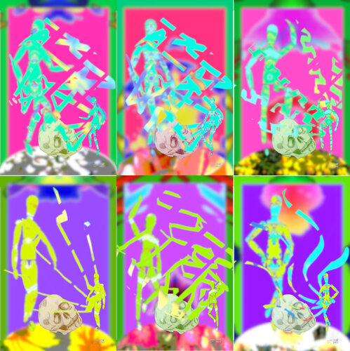 Para Juvenation 6 parted Ensemble No. 8 van Silke Wolff, Digitaal te koop op Singulart