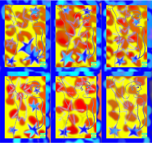 Meta Freddie 6 parted Ensemble No. 7 van Silke Wolff, Digitaal te koop op Singulart