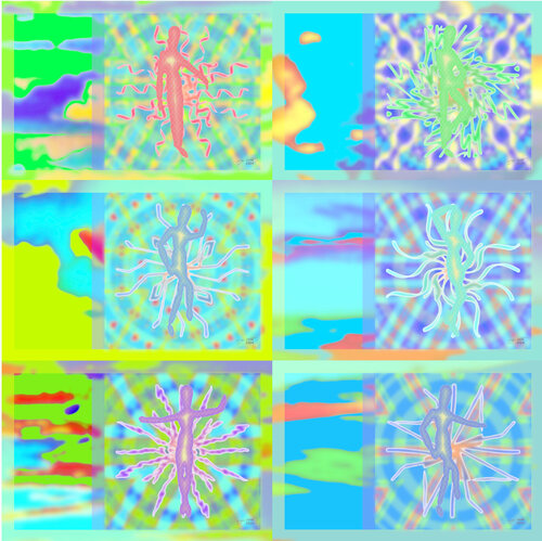 Supra Soul Appears 6 parted Ensemble No. 7 van Silke Wolff, Digitaal te koop op Singulart