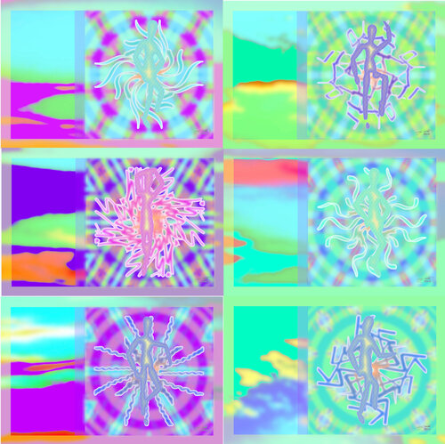 Supra Soul Appears 6 parted Ensemble No. 8 van Silke Wolff, Digitaal te koop op Singulart