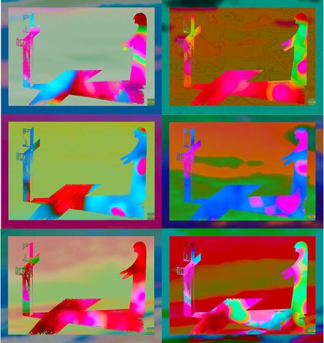 Meta Jesu 6 parted Ensemble No. 9 by Silke Wolff, Digital for Sale on Singulart