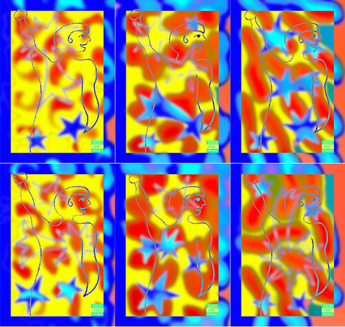 Meta Freddie 6 parted Ensemble No. 10 van Silke Wolff, Digitaal te koop op Singulart