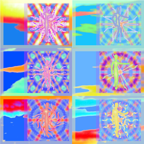 Supra Soul Appears 6 parted Ensemble No. 10 van Silke Wolff, Digitaal te koop op Singulart