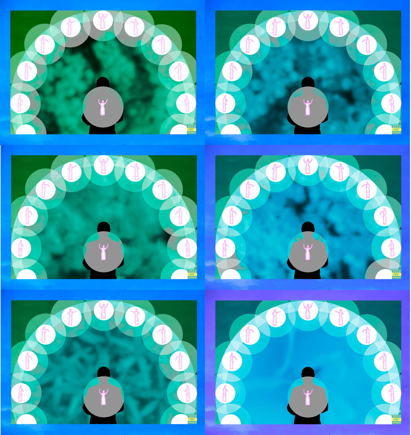 Supra Aura Brighten Up 6 parted Ensemble Nr. 2 Silke Wolff