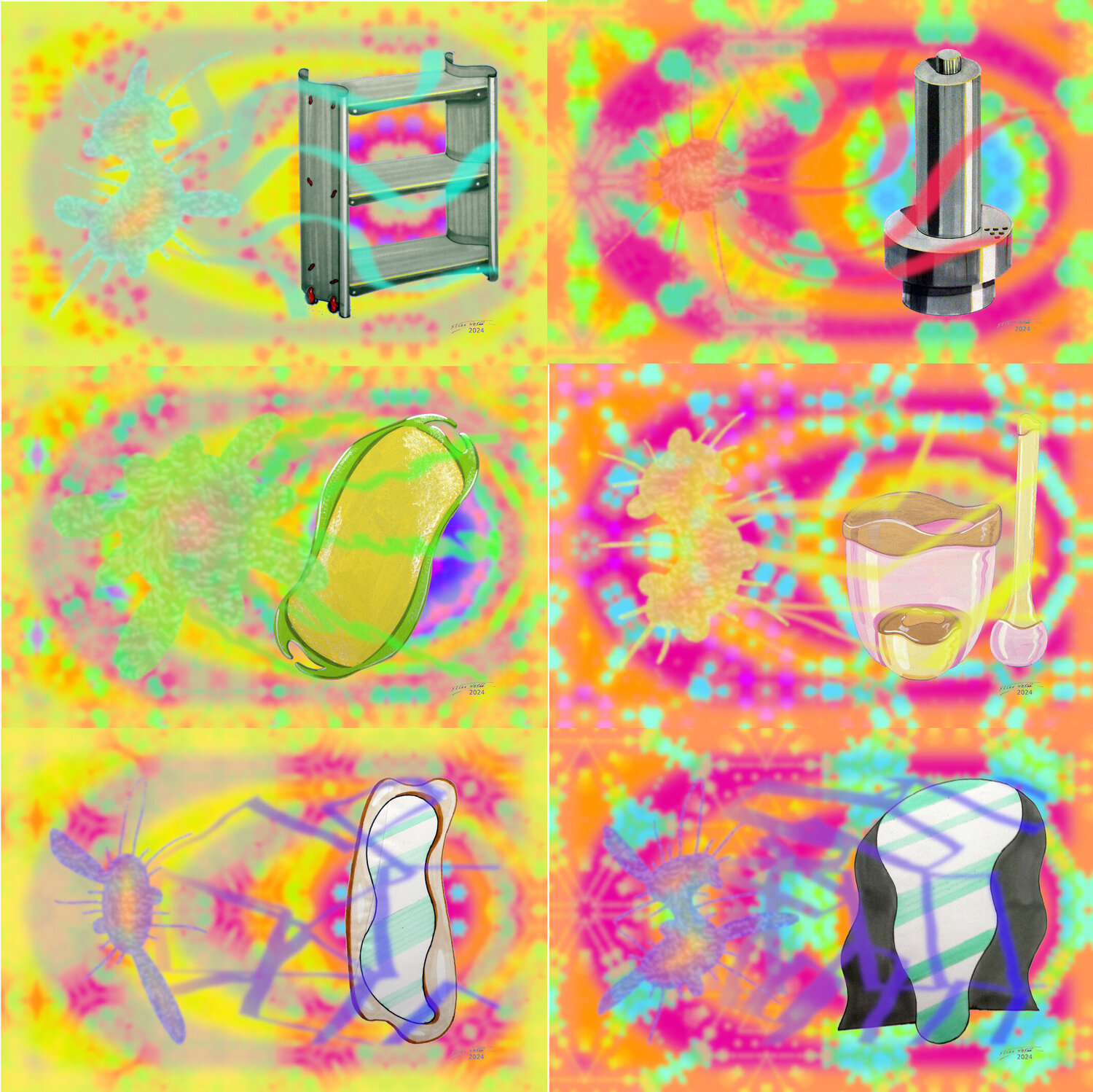 PSI Thing 6 parted Ensemble Nr. 6 Silke Wolff