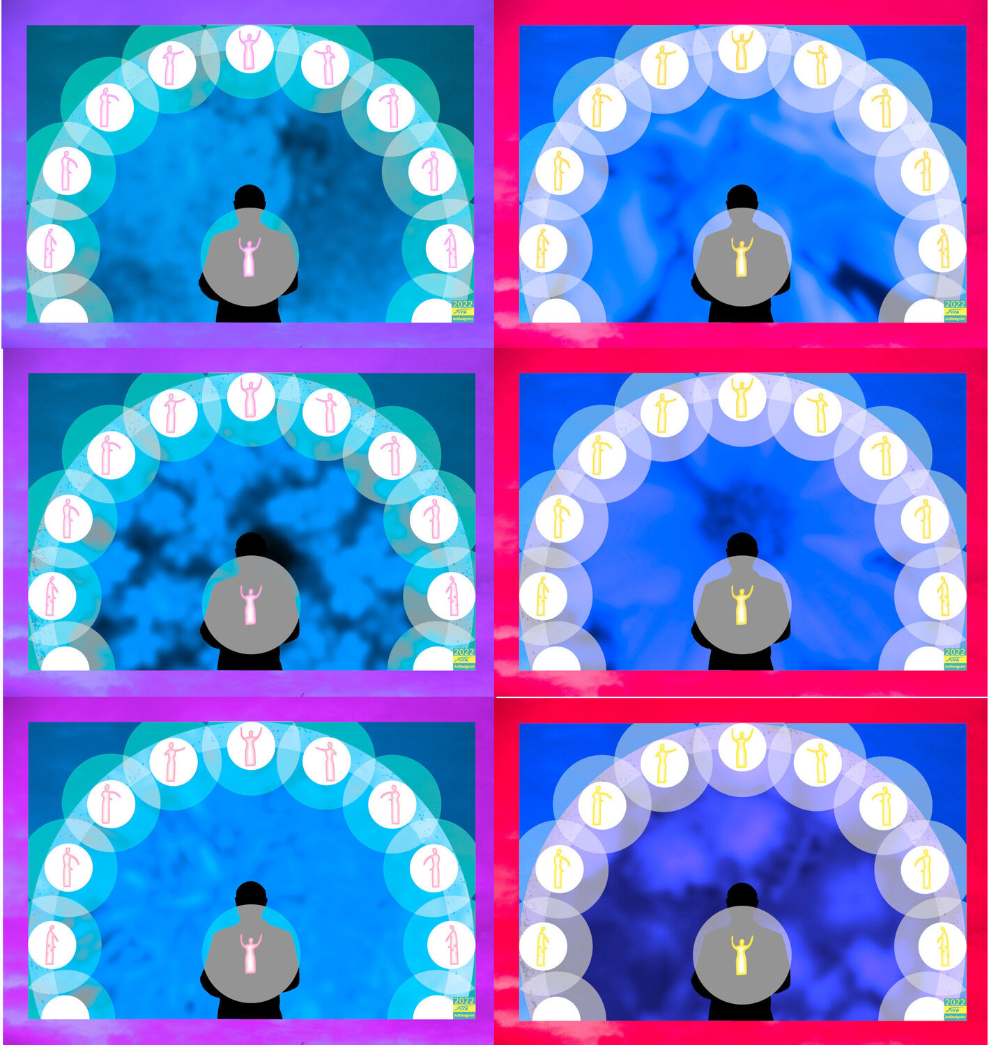 Supra Aura Brighten Up 6 parted Ensemble Nr. 11 Silke Wolff