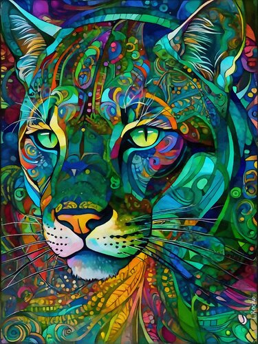 Puma prairie by Léa Roche, Other Media for Sale on Singulart