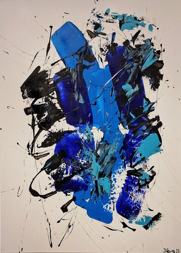 Mediterráneo en mi Mente van Diego Ramos, Schilderij te koop op Singulart