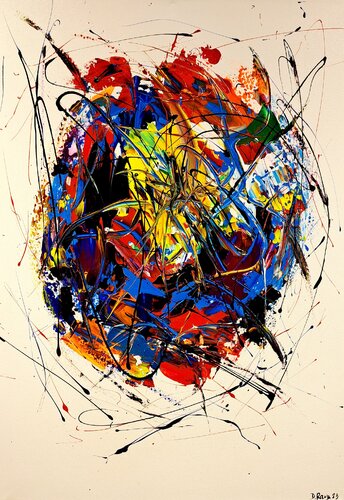 Sensaciones  S 01/23 van Diego Ramos, Schilderij te koop op Singulart