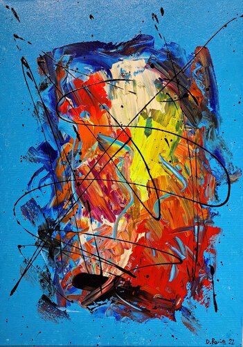 El PRESENTE di Diego Ramos, Pittura in vendita su Singulart