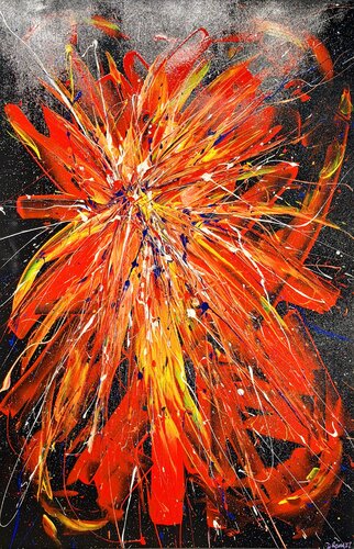 Flor Cuántica van Diego Ramos, Schilderij te koop op Singulart