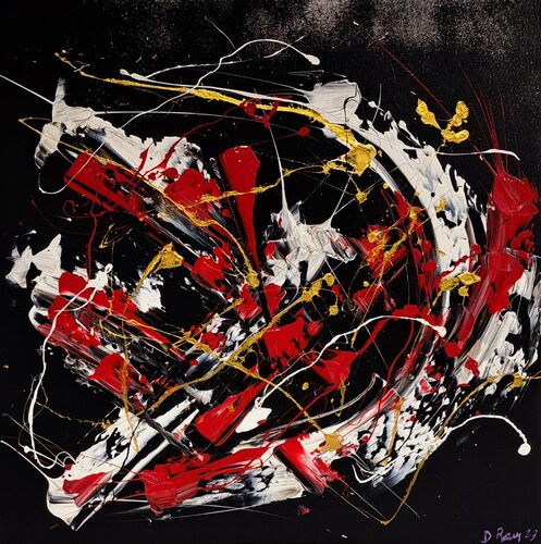 Abstracción de arte profundo D 15/23 Diego Ramos