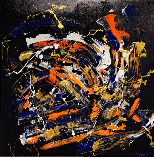 Abstracción de arte profundo D07/23 von Diego Ramos, Malerei kaufen auf Singulart