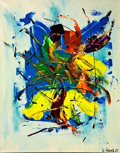 Rio Dorado van Diego Ramos, Schilderij te koop op Singulart