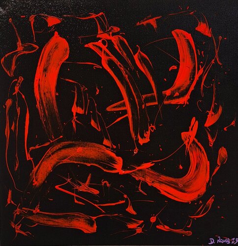 Fuevoluciòn by Diego Ramos, Painting for Sale on Singulart
