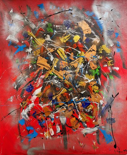 Una Noche en cafe Lisboa von Diego Ramos, Malerei kaufen auf Singulart