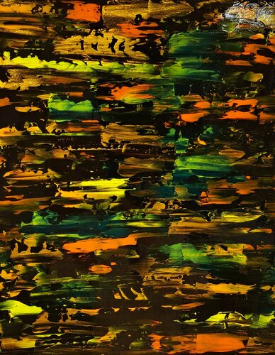 Una noche en la selva tropical van Diego Ramos, Schilderij te koop op Singulart