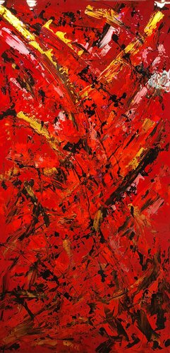“Cuando arde el silencio” by Diego Ramos, Painting for Sale on Singulart