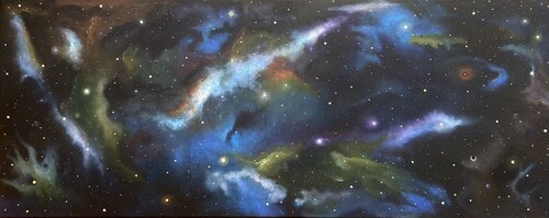 Universe van Anne-Tjerk Mante, Schilderij te koop op Singulart