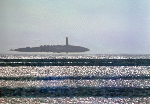 the floating island van Anne-Tjerk Mante, Schilderij te koop op Singulart