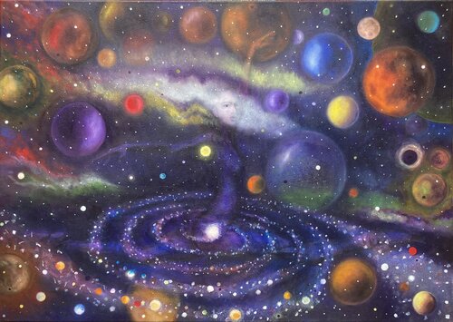 Universal Dance van Anne-Tjerk Mante, Schilderij te koop op Singulart