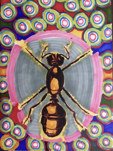 Ant by Anne-Tjerk Mante, 소묘 for Sale on Singulart