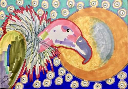 griffon vulture par Anne-Tjerk Mante, Dessin en vente sur Singulart