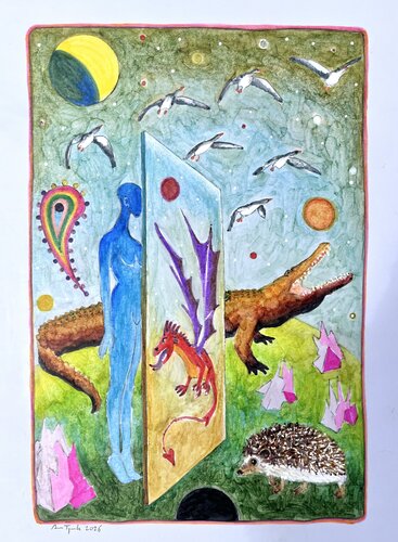 Figure it out (I told you so) by Anne-Tjerk Mante, Drawing for Sale on Singulart