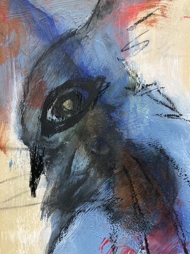 Paradiesvogel di Sara-Lena Moellenkamp, Pittura in vendita su Singulart