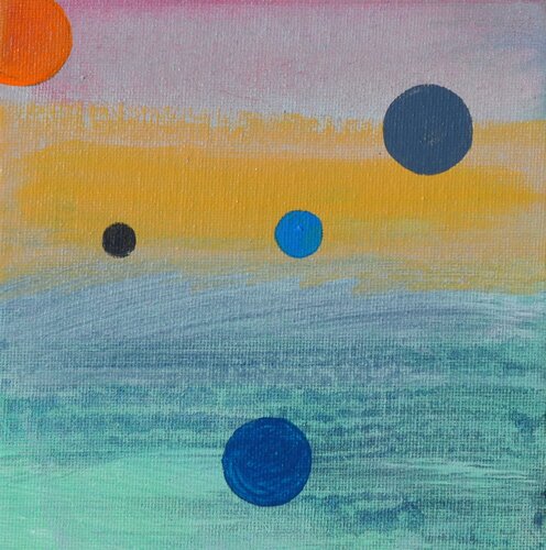 Earth Day - Ether van Susie Wright, Schilderij te koop op Singulart