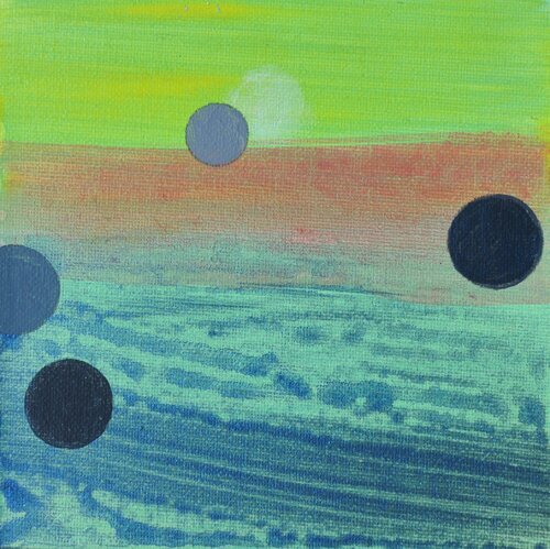 Earth Day - Solar van Susie Wright, Schilderij te koop op Singulart