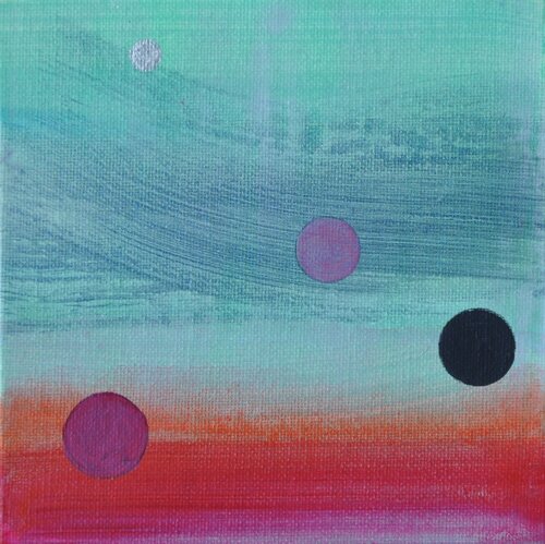 Earth Day - Warm Air van Susie Wright, Schilderij te koop op Singulart