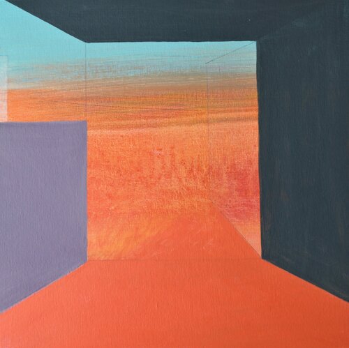 Earth Day - Fire de Susie Wright, Pintura a la venta en Singulart