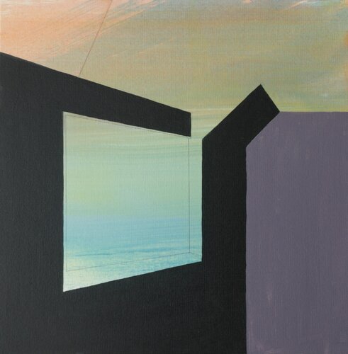 Earth Day - Smog van Susie Wright, Schilderij te koop op Singulart