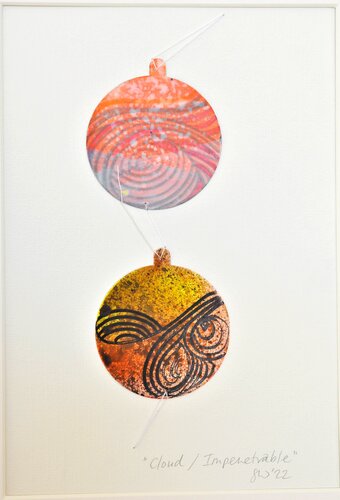 Omicron Volcano - Cloud / Impenetrable di Susie Wright, Opera su carta in vendita su Singulart