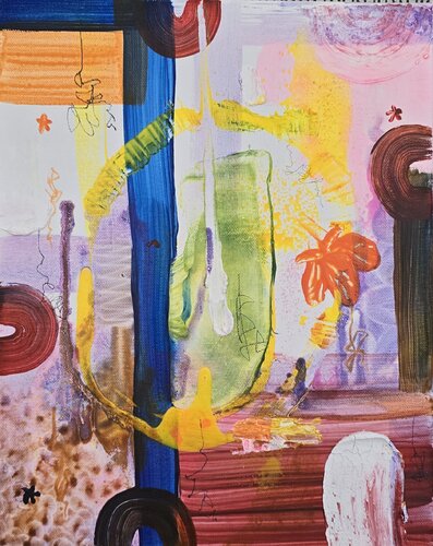 The beginning van Camila Noris, Schilderij te koop op Singulart