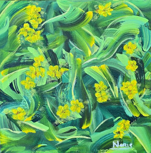 Ipê - amarelo van Camila Noris, Schilderij te koop op Singulart