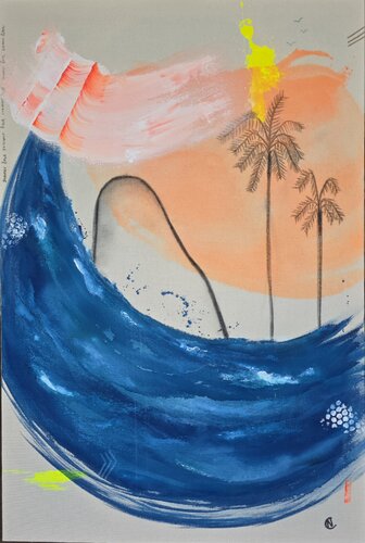 Summer love di Camila Noris, Pittura in vendita su Singulart