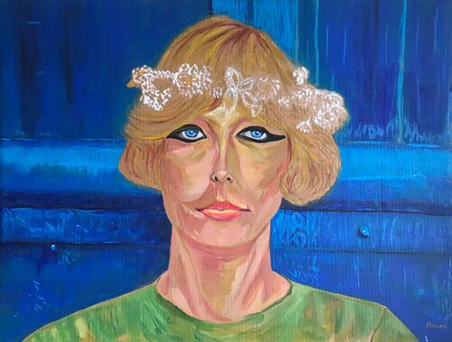 The First of the Two Friends di Franck Maunoury, Pittura in vendita su Singulart