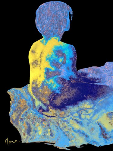 Meditation by Franck Maunoury, Digital for Sale on Singulart